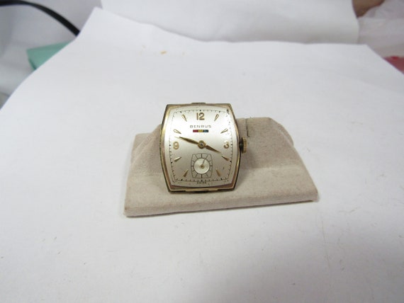 Vintage 1950S Benrus Gold Filled 17 Jewel Wrist W… - image 2