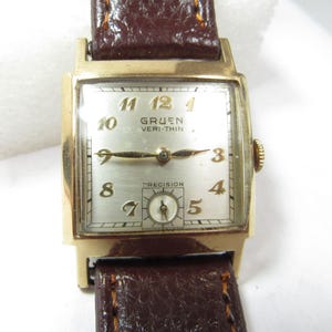 Square Gruen Watch - Etsy display picture 3