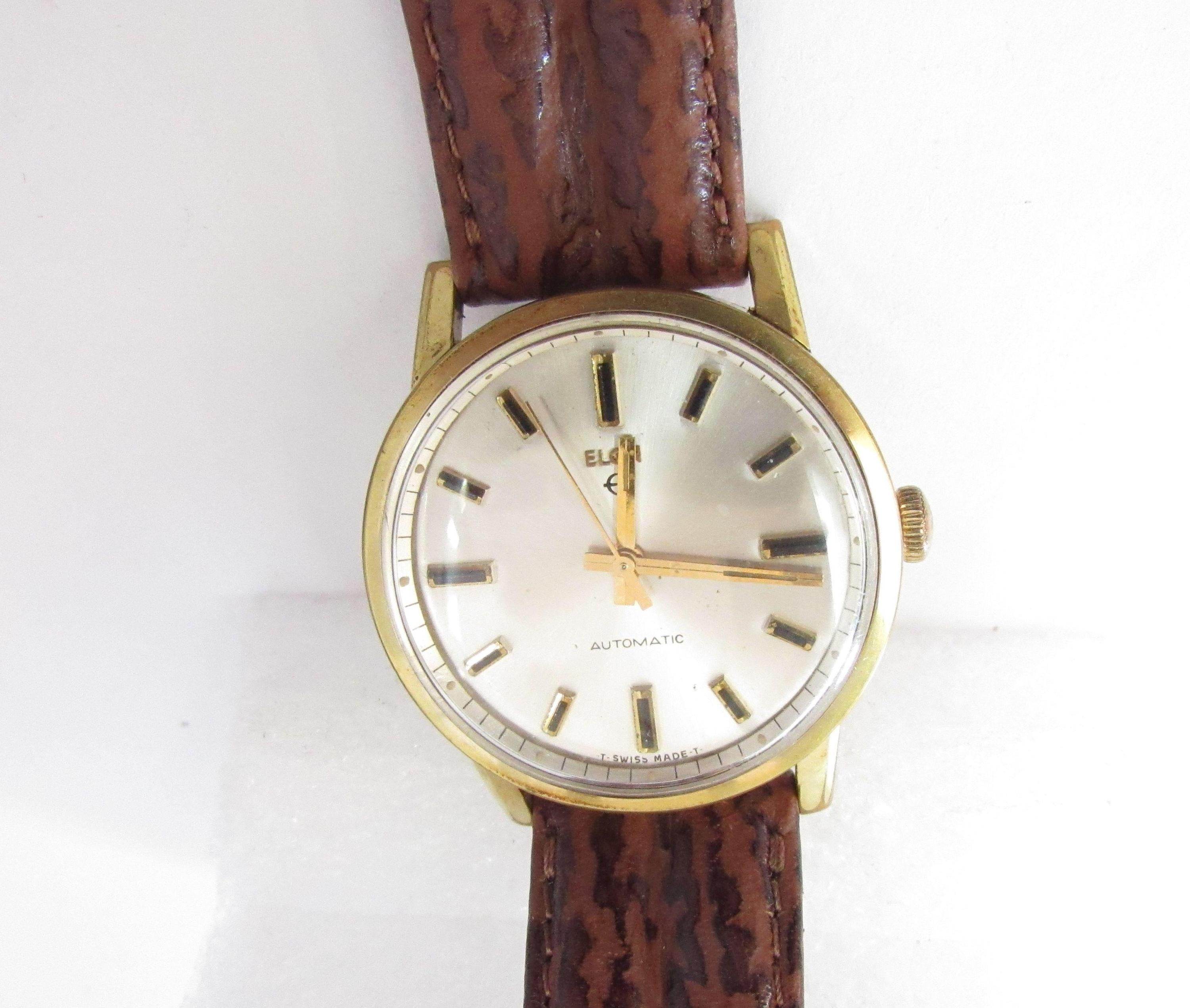 Wrist Elgin Watch - Etsy UK
