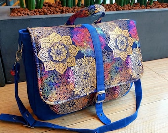 Lila Convertible Messenger Bag / PDF Sewing Pattern / Allsewpetite