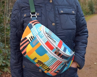 Borsa a tracolla Ava / Modello di cucito PDF / Allsewpetite