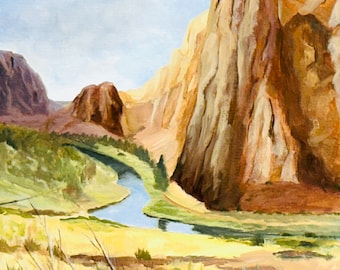 Smith Rock - 16x20 oil painting