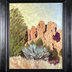 Barnes Butte #2 - 16x20 original oil painting