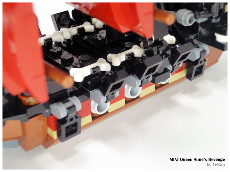 Mini Queen Anne's Revenge Instructions PDF Bricklink XML Etsy