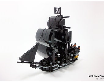 Mini Black Pearl Instructions PDF - Bricklink XML File included