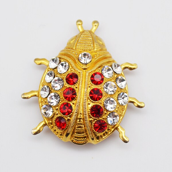 Ladybird Brooch Etsy