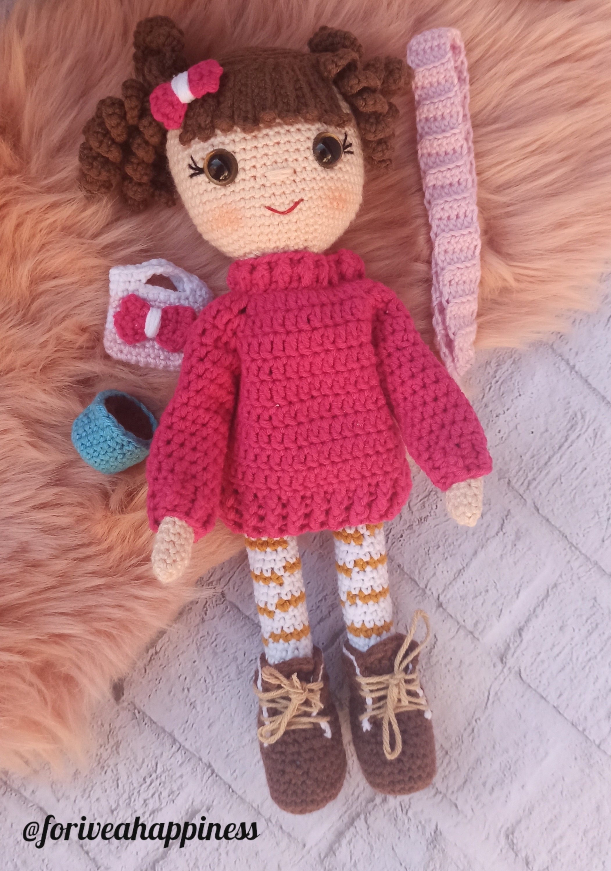 Amigurumi Molly Doll PATTERN/ Crochet Doll Pattern/ Tutorial Etsy