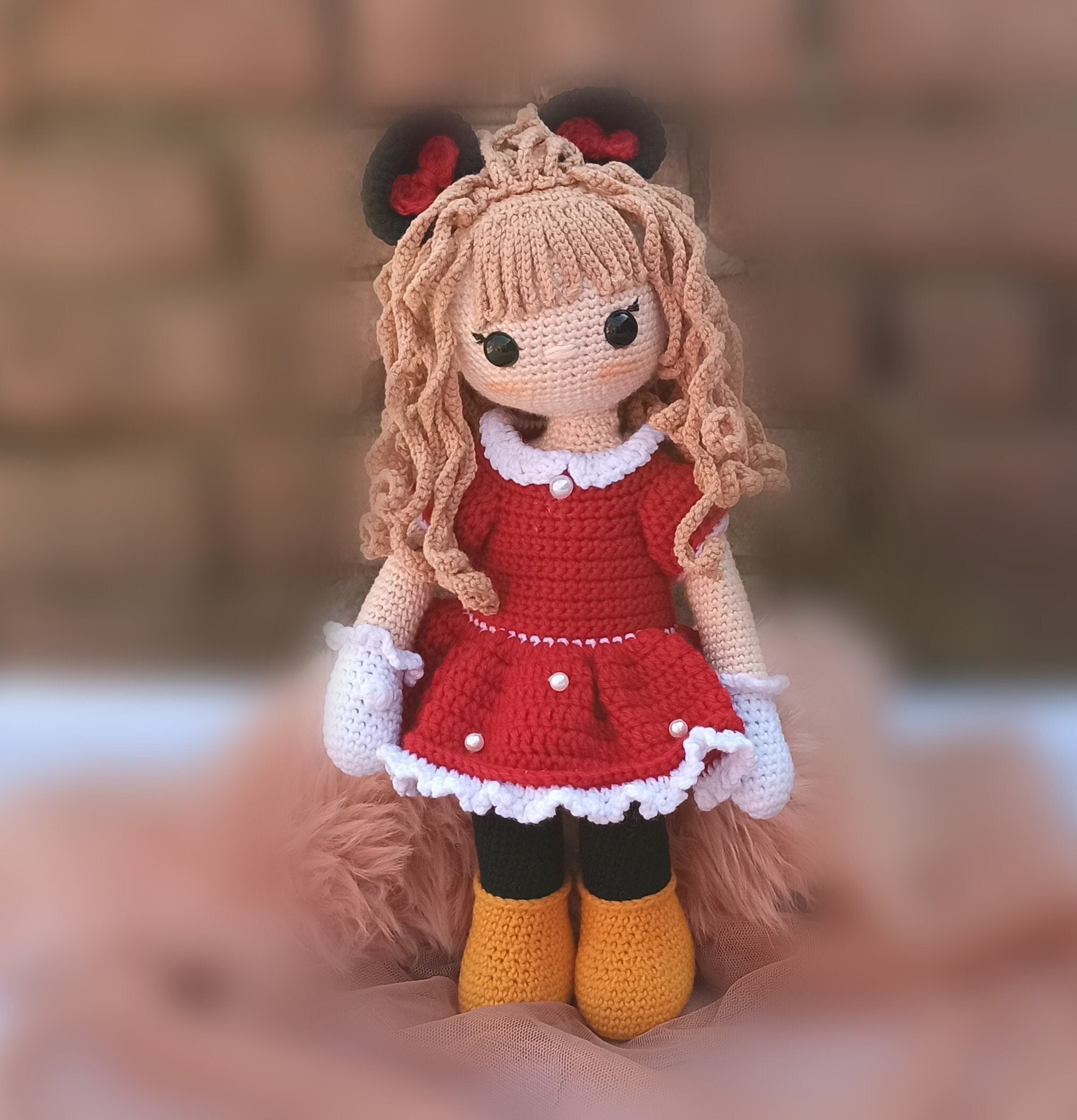 minnie mouse crochet dress Crochet Mickey mouse dress for girls