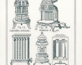 Thea Gouverneur / 3026 Stoves / Cross Stitch Kit