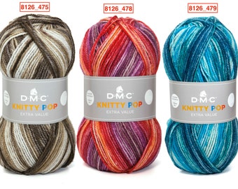 DMC / 50g Yarn Knitty POP, 8126
