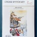 Luca-S Kreuzstich-Set „Vogelhaus“ – Fertig Wird’s 20x14 Cm, Inkl. Stoff, Garn & Anleitung