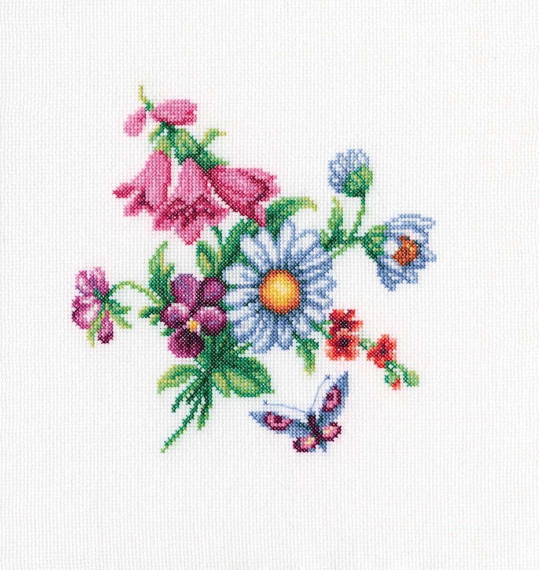 RTO / C264 Bunch With Bell-flowers 145x145 Cm / Cross Stitch - Etsy