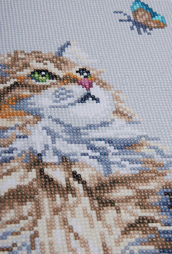 Lanarte / PN-0184322 Forest Cat / Diamond Painting Kit - Etsy Denmark