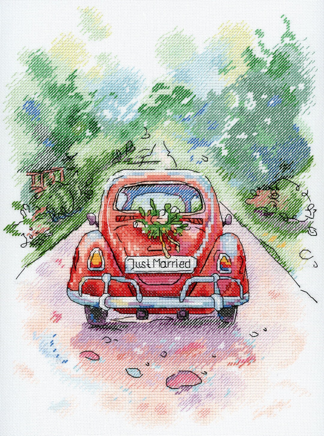 MP Studia / Romantic Journey 27x20 Cm, A-004 / Aquarelle