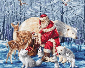 サンタと仲間たち (Père Noël et les amis) by LETISTITCH クリスマス