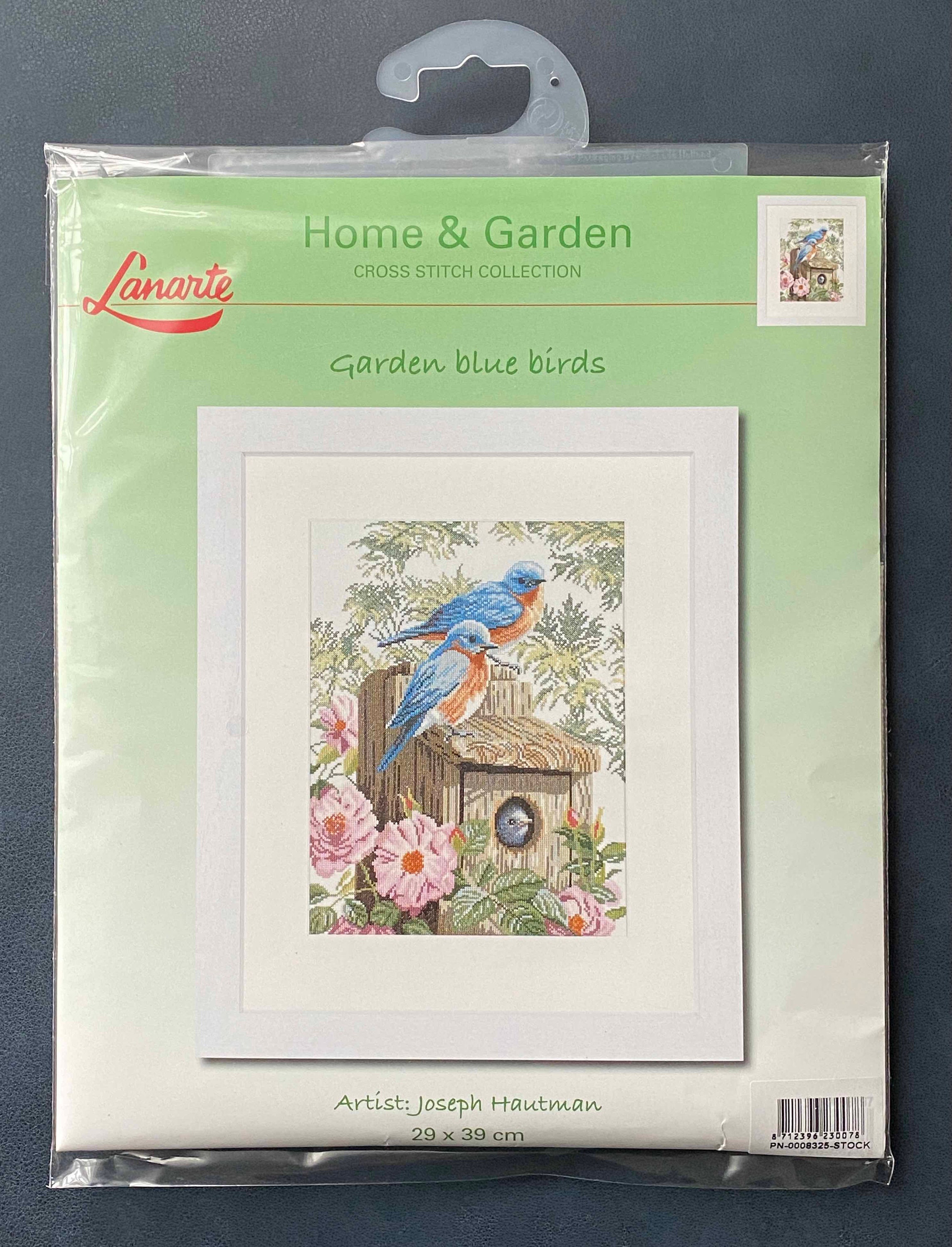 Lanarte (the Art of Stitching) / PN-0008325 Garden Blue Birds