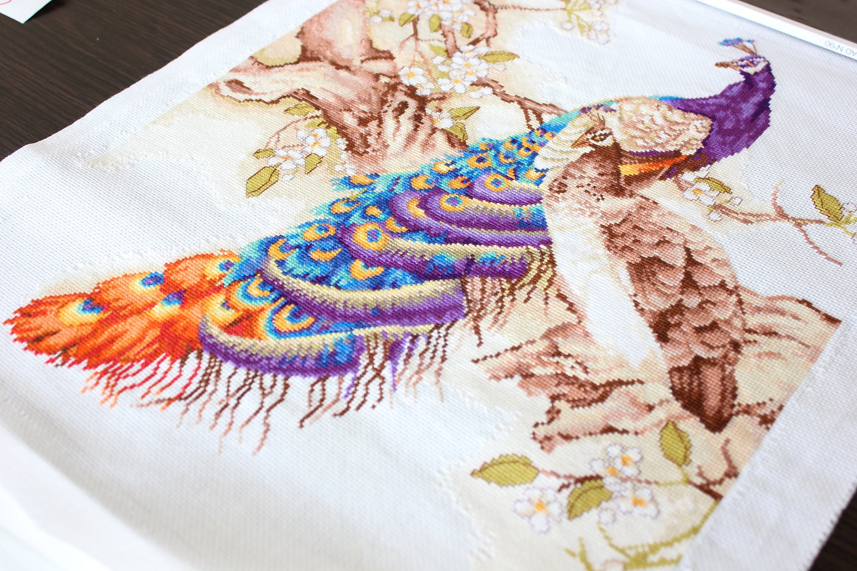 Luca-s / B459 Peacocks / Cross Stitch Kit - Etsy