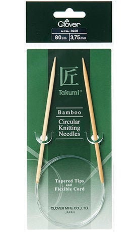  Clover Takumi Bamboo Circular 36-Inch Knitting Needles