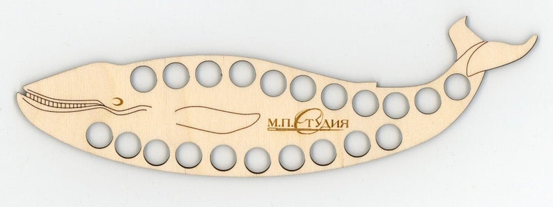 MP Studia Embroidery ThreadFlossYarn Organiser Separator Whale OP-002