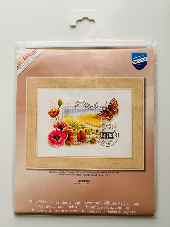 Vervaco / PN-0144085 Greetings From the South / Cross Stitch Kit