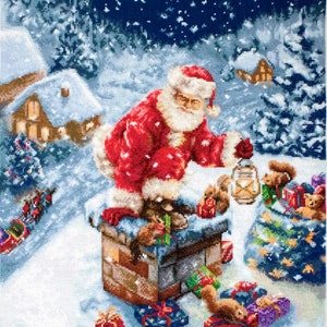 Luca-S / B577 Santa Claus (4) / Cross Stitch Kit