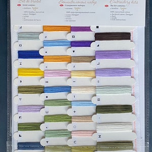 Luca-S B2355 Kit De Point De Croix En Coton Multicolore 22,5 X 28,5 Cm