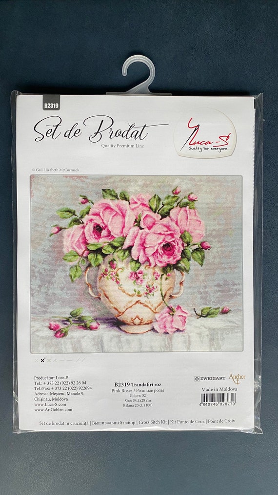 Luca-s / B2319 Pink Roses, ©gail Elizabeth Mccormack / Cross