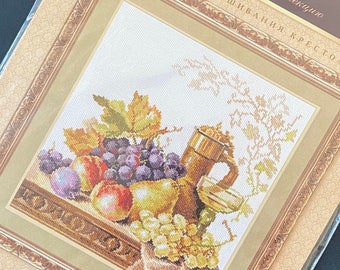 Alisa / 5-11 SUNNY STILL LIFE, 24x27 Cm / Cross Stitch Kit - Etsy