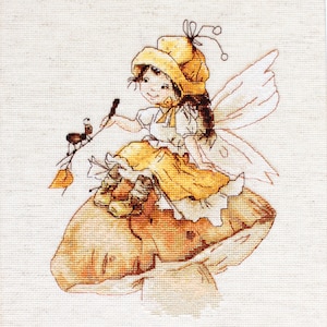 Luca-S / B1109 The Fairy (1), ©Ecaterina Babok / Cross Stitch Kit