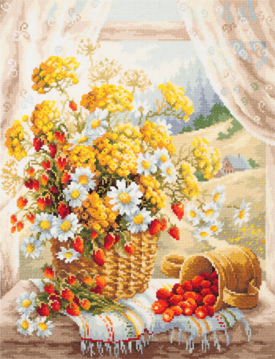 マジックニードル / 100-181 ハニーフレーバー 32 x 40 cm / クロス