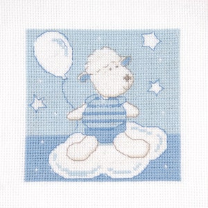 DMC / In den Wolken, BK1708 / Cross Stitch Mini Kit (brand neu)