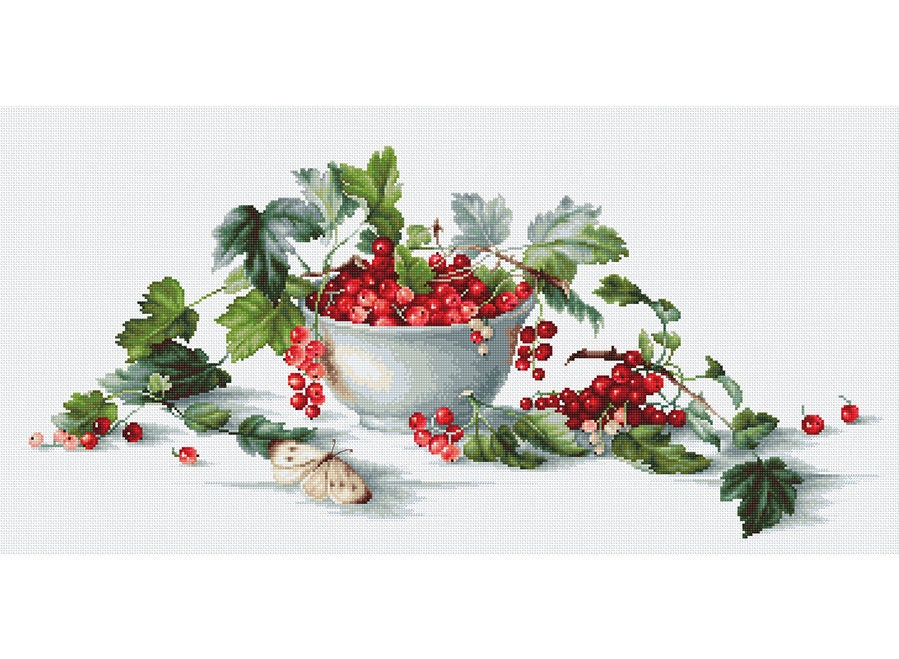 Luca-s / B2260 Red Currants (1), © Elena Bazanova / Cross Stitch