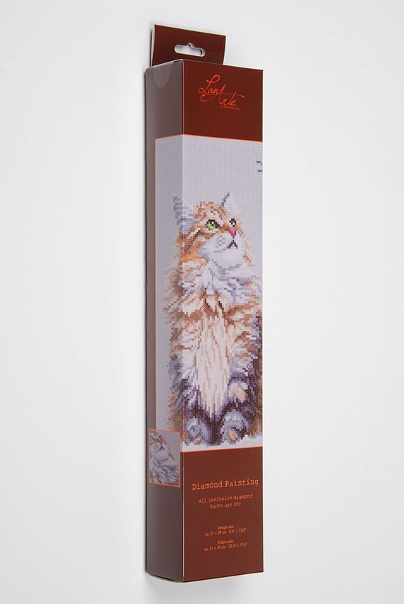 Lanarte / PN-0184322 Forest Cat / Diamond Painting Kit - Etsy Denmark