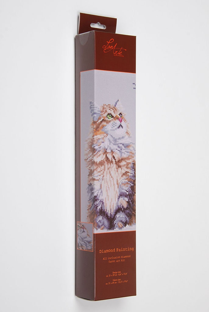 Lanarte / PN-0184322 Forest Cat / Diamond Painting Kit - Etsy