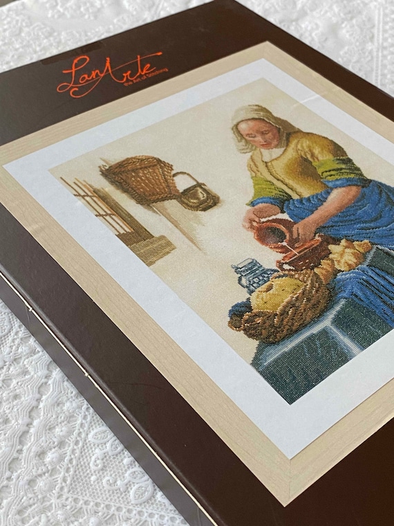 Lanarte the Art of Stitching / PN-0168604 Milk Lady / Cross Stitch