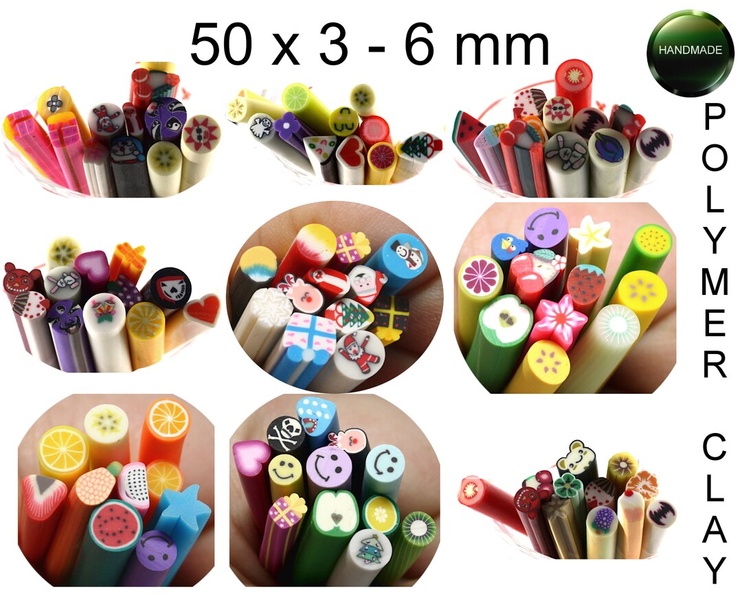 Polymer Clay Sticks for Nail Art and Other Things Various Etsy