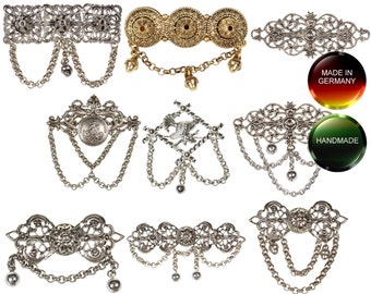 Traditional brooches - various designs - made in Germany