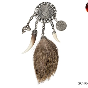 Tracht brooch - made in Germany _____// jewelry ~ vintage jewelry ~ costume jewelry ~ Dirndl jewelry ~ fashion jewelry