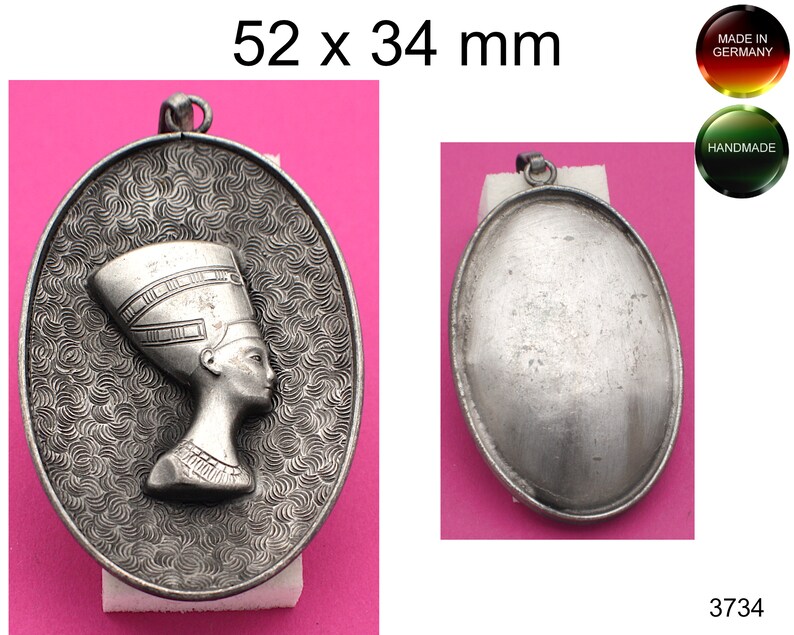 Vintage Pendants Made in Germany _____// Jewelry Findings Etsy