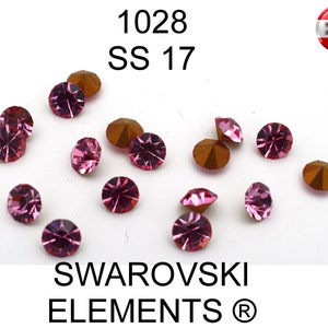 SS17 - 4 mm - vintage crystal glass rhinestones - made in Austria - various designs