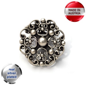 Tracht brooch - made in Germany _____// jewelry ~ vintage jewelry ~ costume jewelry ~ Dirndl jewelry ~ fashion jewelry