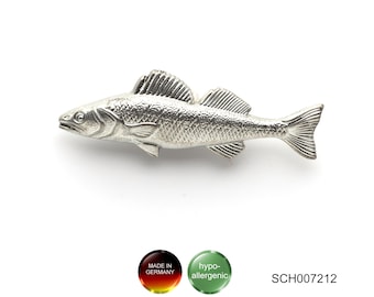 Zander brooch - made in Germany _____// Souvenir // SCH007212