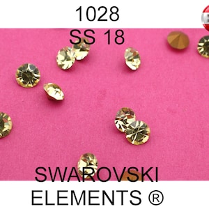 SS18 - 5 mm - pedrería de cristal vintage - hecho en Austria - varios diseños