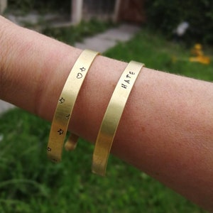 Matching cuff best sale bracelets
