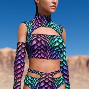 Cutout Rave Top, See Through Festival Top, Sexy Rave Top, Rave Dancer Top, Trippy Rave Top, Festival Infinity Crop Top, Festival Outfit