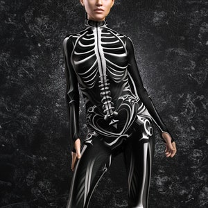 Skeleton Halloween Costuem Women, Halloween Adult Costume, Party Halloween Costumes, Skeleton Halloween Bodysuit, Womens Halloween Costume