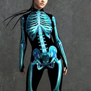 Women Halloween Costume, Halloween Costumes, Blue Skeleton Costume, Halloween Costumes For Women, Halloween Adult Costume, Costume For Women