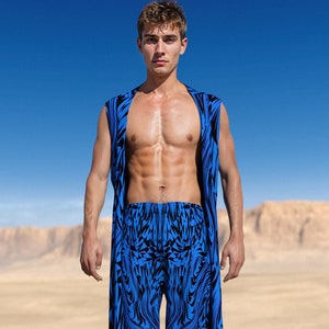 Rave Vest Set Men, Rave Outfit Men, Festival Men Clothing, Male Performance Set, Male Fashion Set, Festival Outfit Man, Festival Costume Men