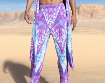 Male Rave Pants, Rave Outfit Men, Festival Pants Men, Festival Outfit Men, Trippy Men Pants, Psychedelic Men Pants, Festival Men Clothing