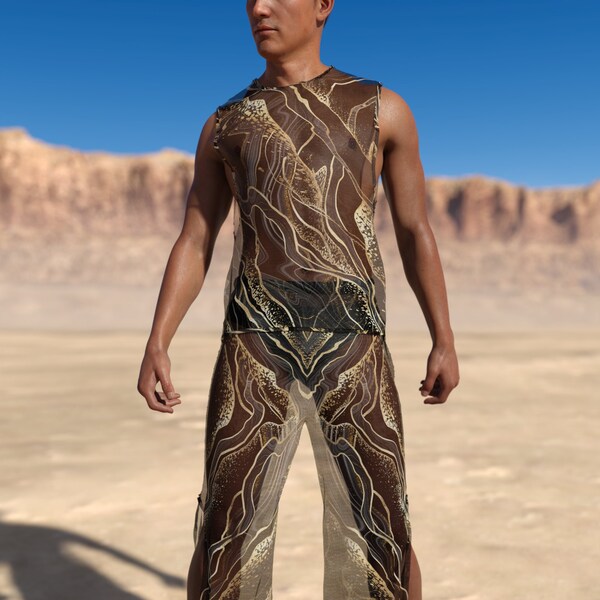 Gold Rave Outfit - Etsy